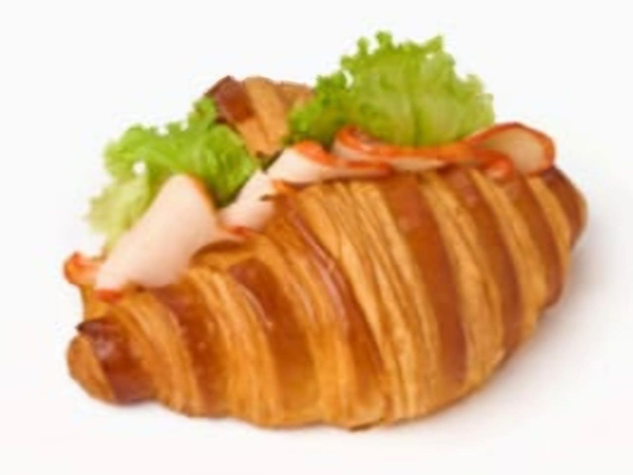 Turkey Croissant with Sauce