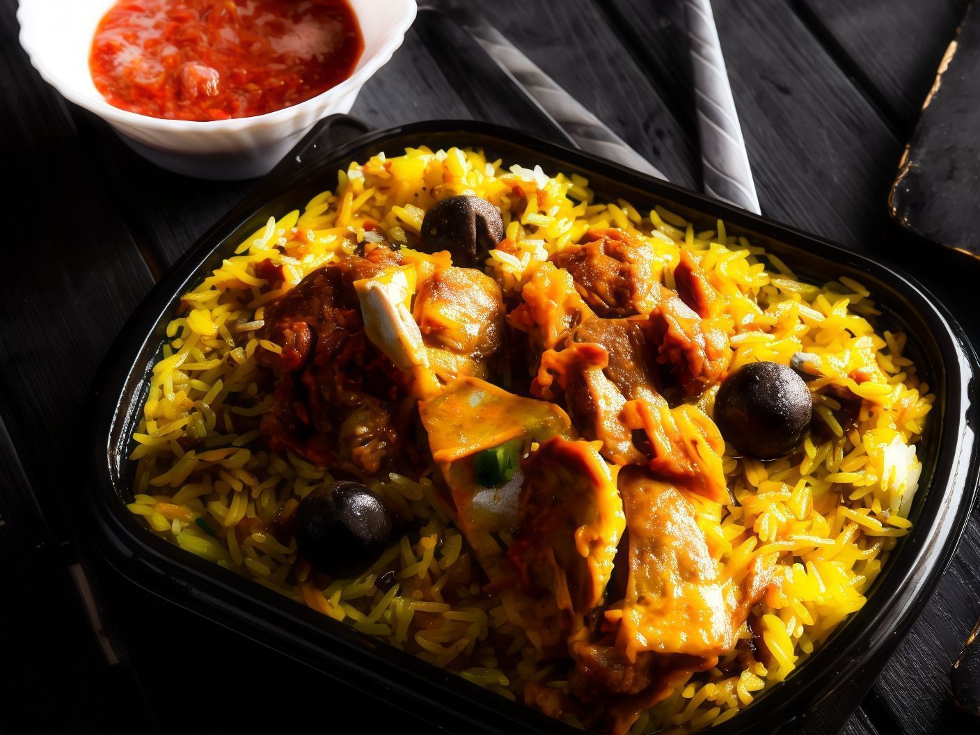 Mandy Meat With Rice