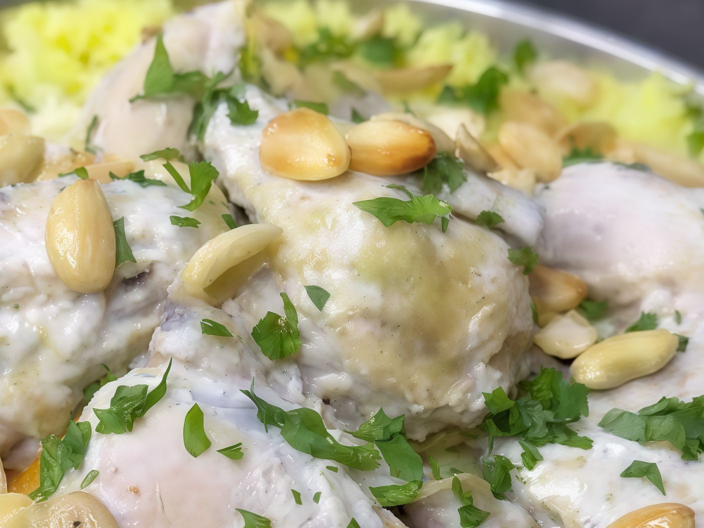 Jordanian Mansaf Quarter Chicken Breast