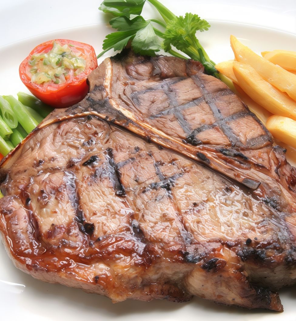 Beef steak dish