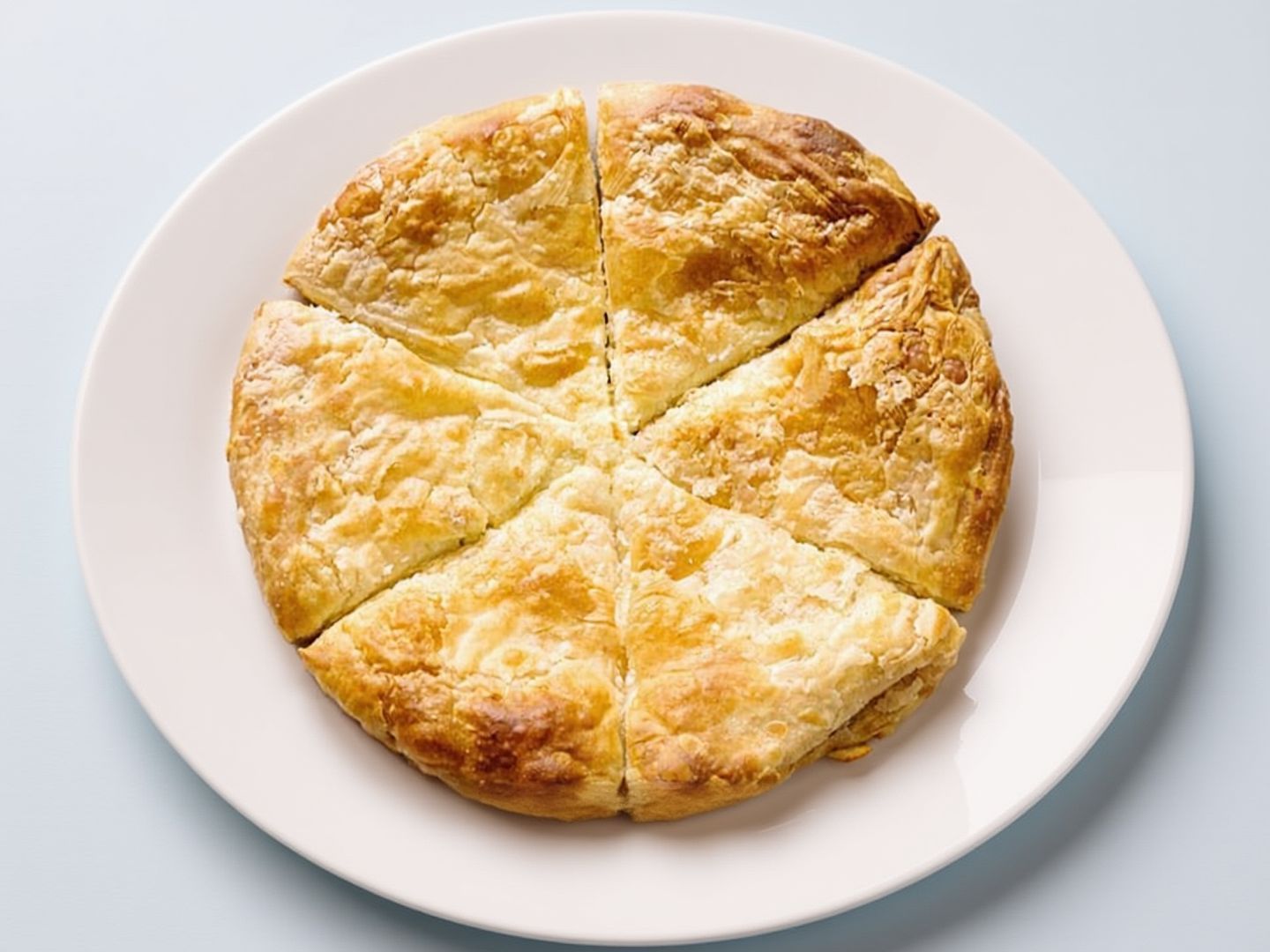 Custard With Konafa Pie