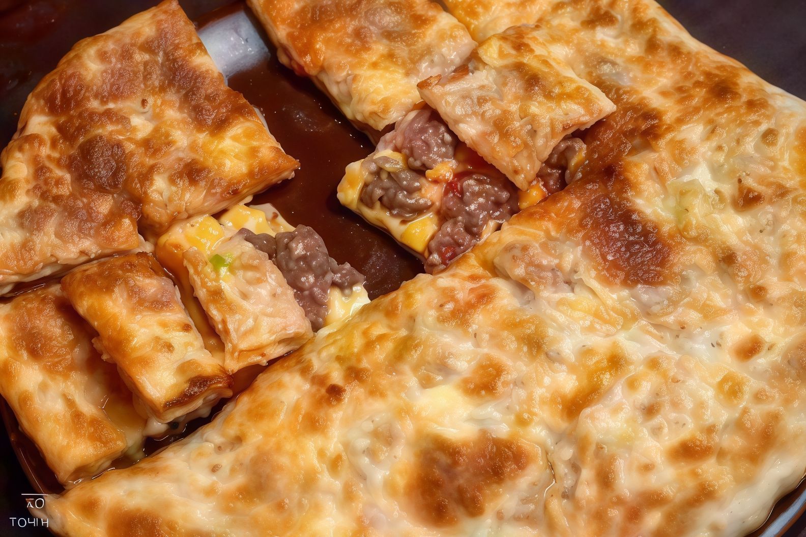 Oriental Sausage Pie