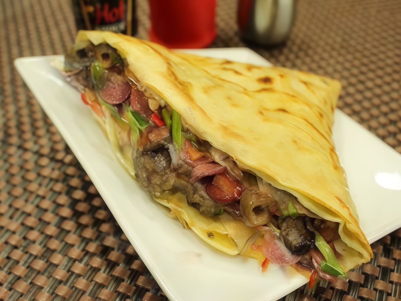 Mix Meat Crepe