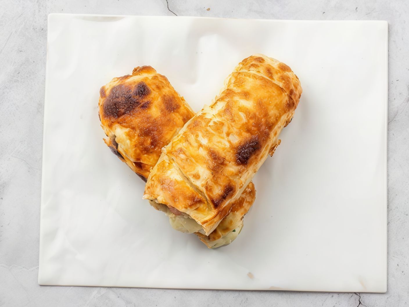 Minced Meat Roll Pie
