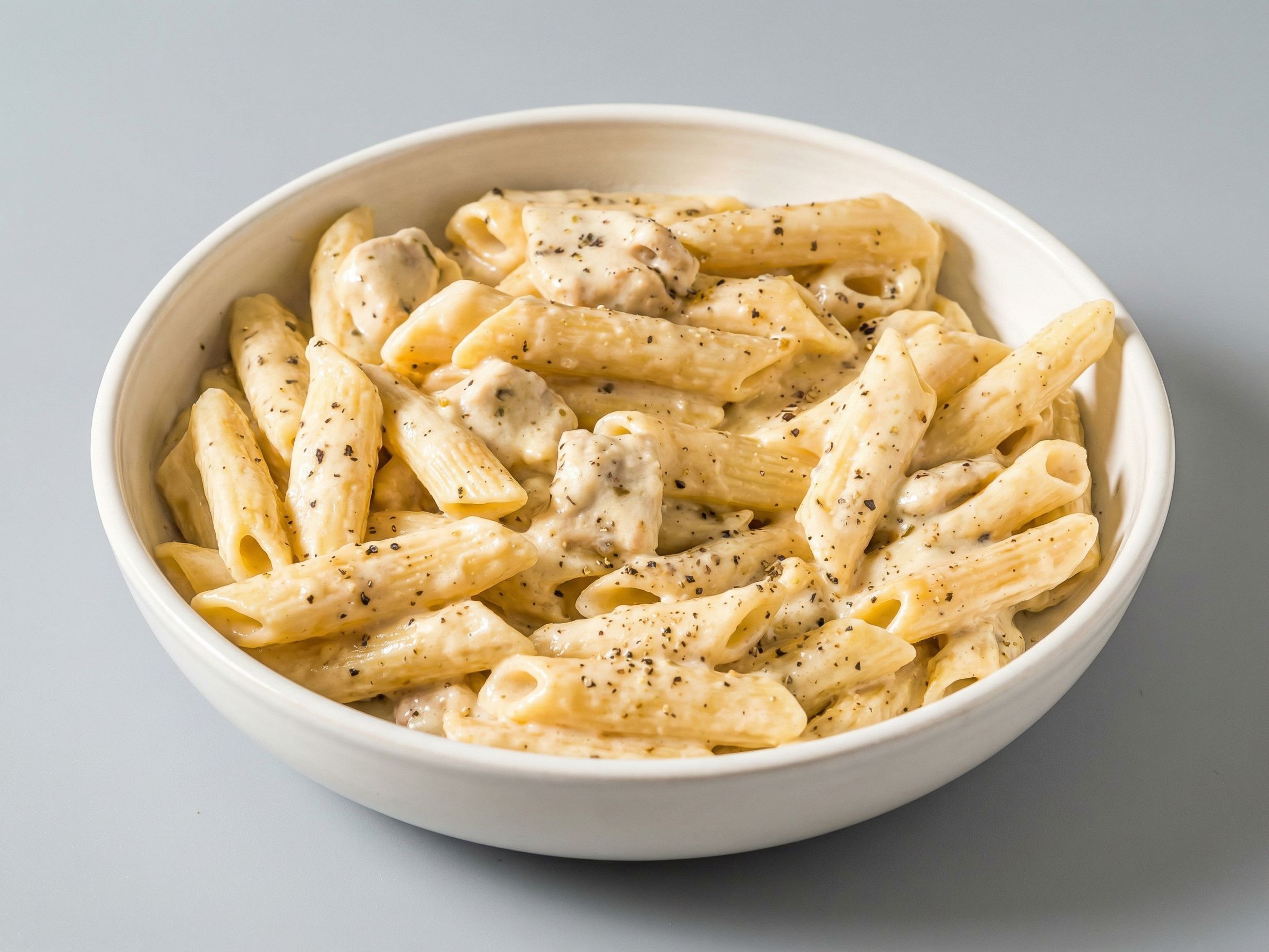 Chicken Pasta Casserole With Mozzarella