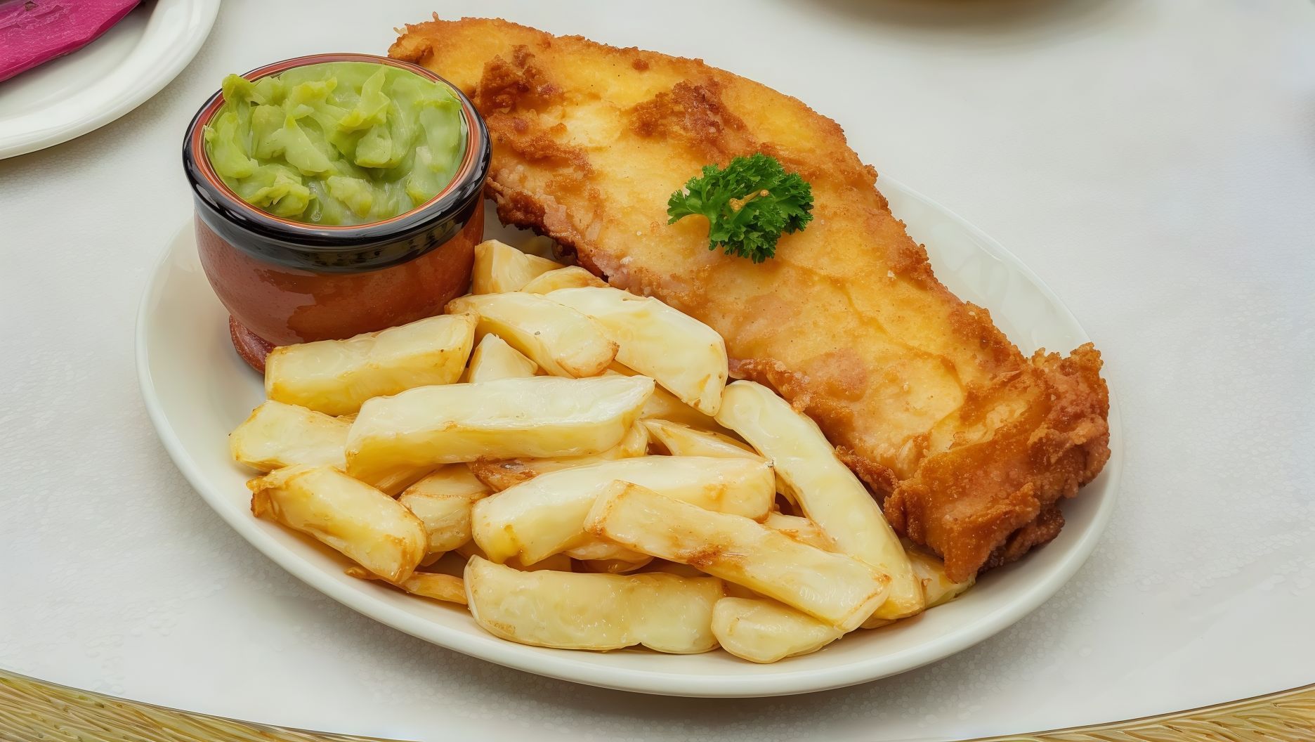 Fried Fish Fillet Platter