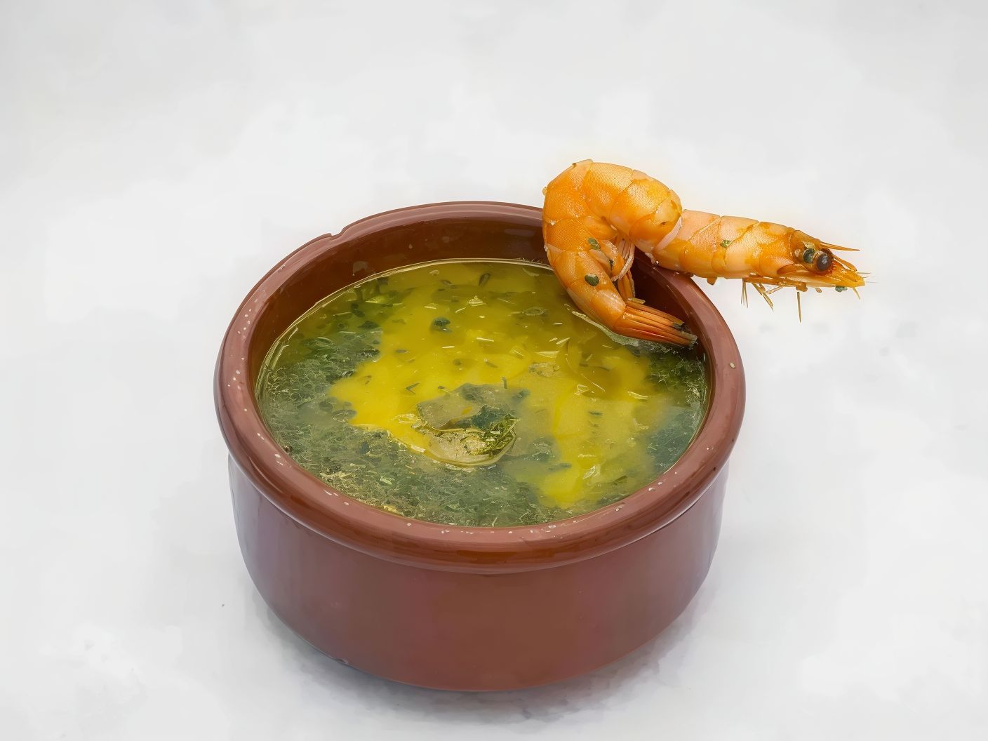 Molokhia With Shrimp