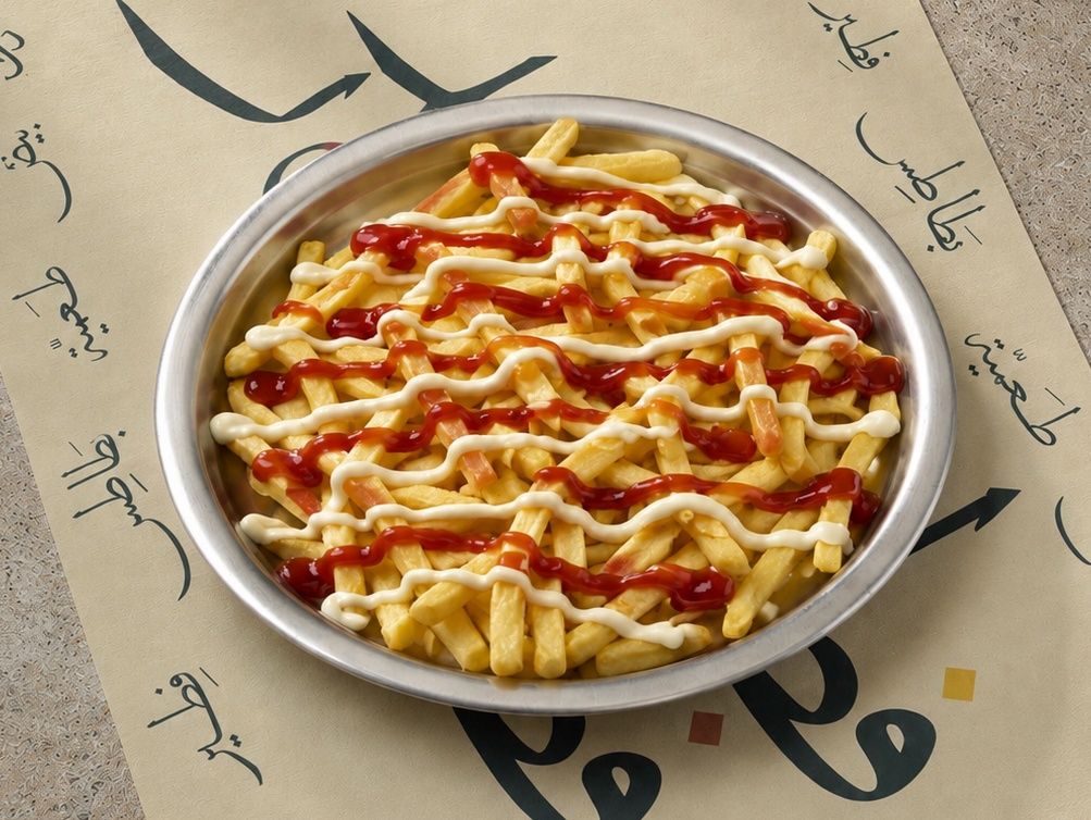 French Fries with Ketchup