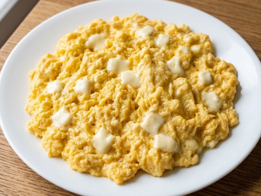 Scrambled Eggs with Kiri