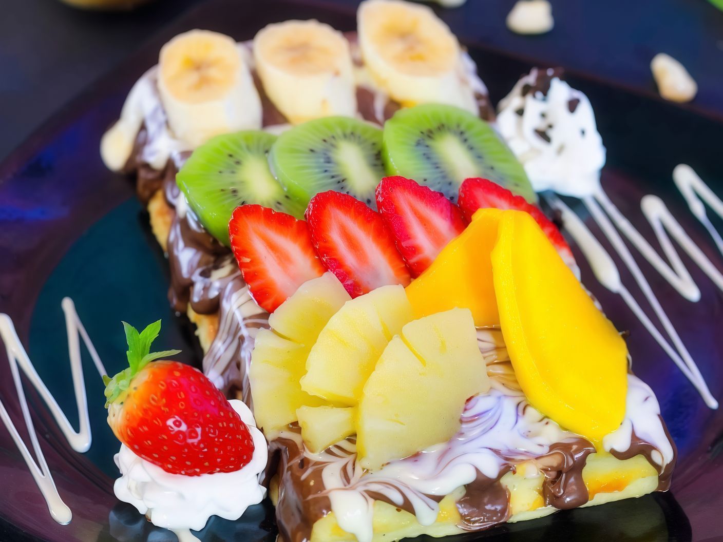 Fruit Waffle