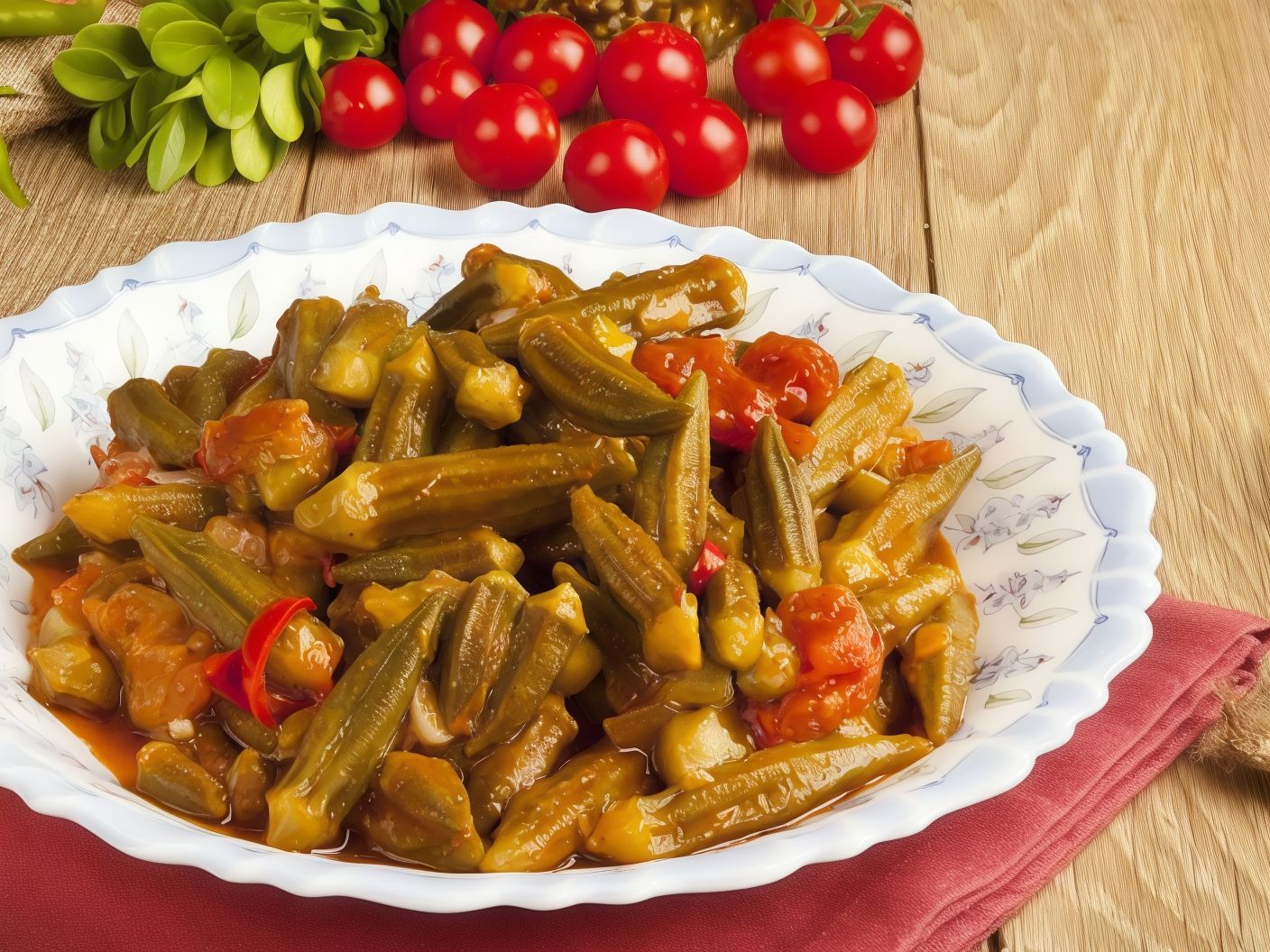 Plain Okra