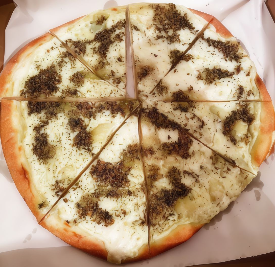 Zaatar & Labneh Manoucheh