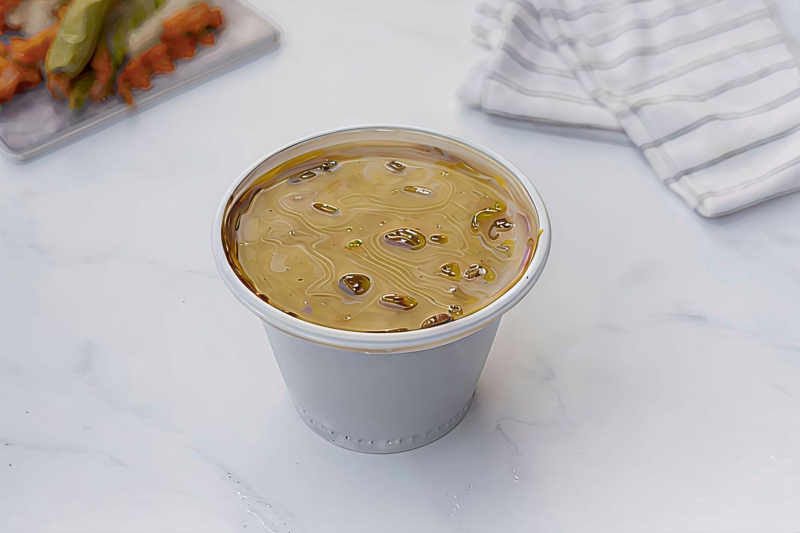 Ful Bean With Olive Oil Dish