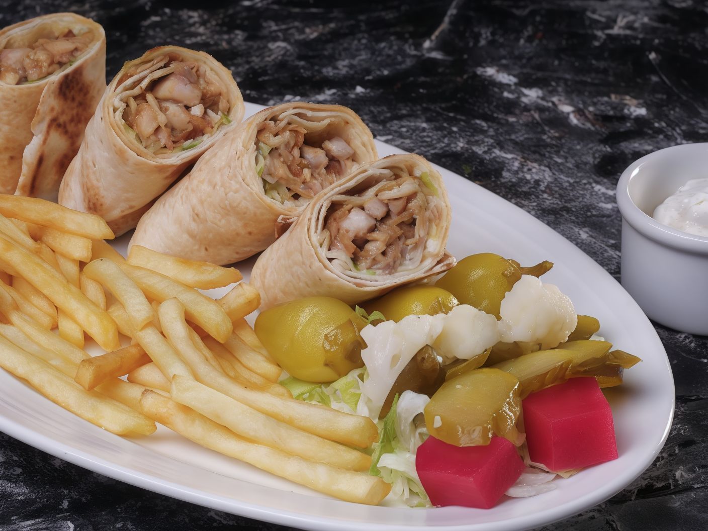 Mini Chicken Shawerma
