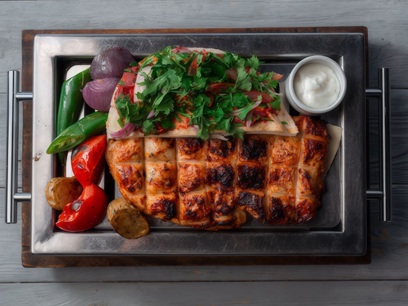 Half Grilled Farrouj