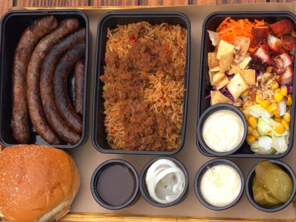 Sausage Lunch Meal