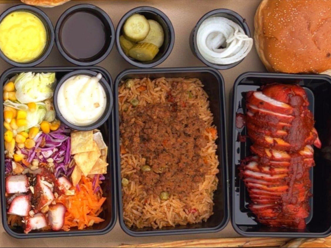Smoked Chicken Breast Lunch Meal