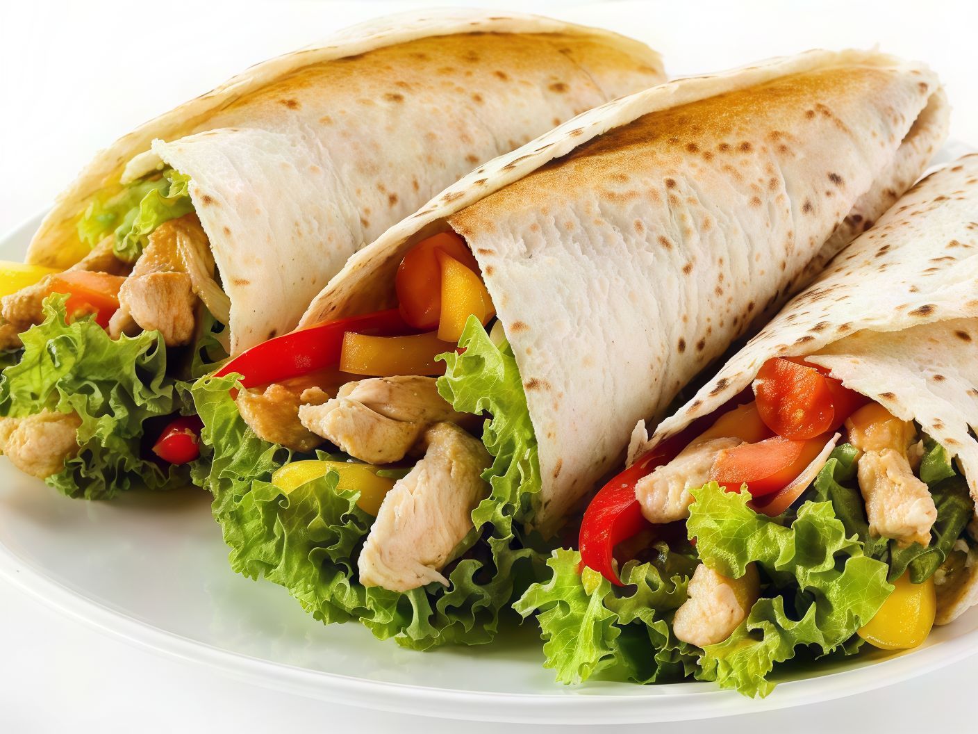 Syrian Chicken Shawerma Sandwich