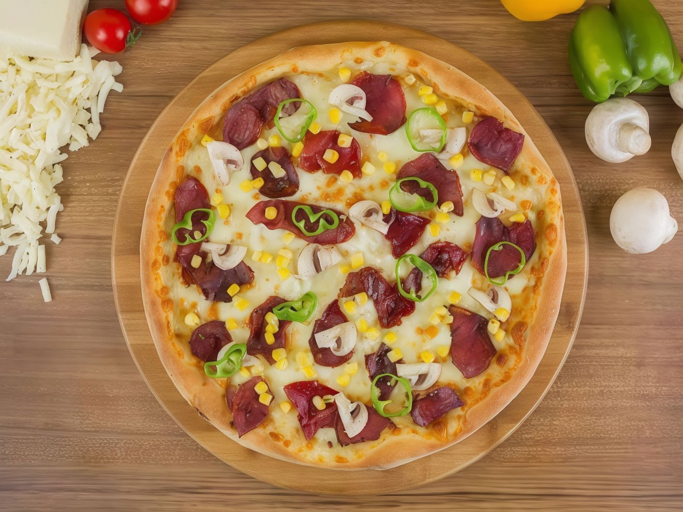 Pastrami Pizza