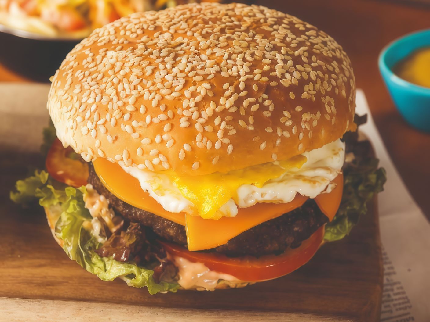 Pablo Mix Cheese Burger Sandwich