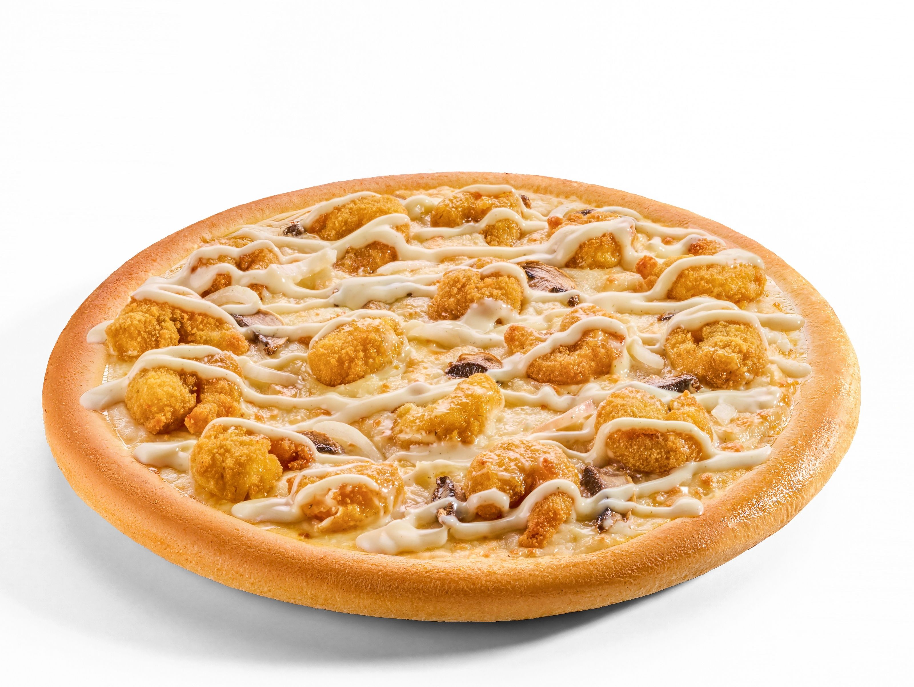 Small Crispy Shrimp Pizza