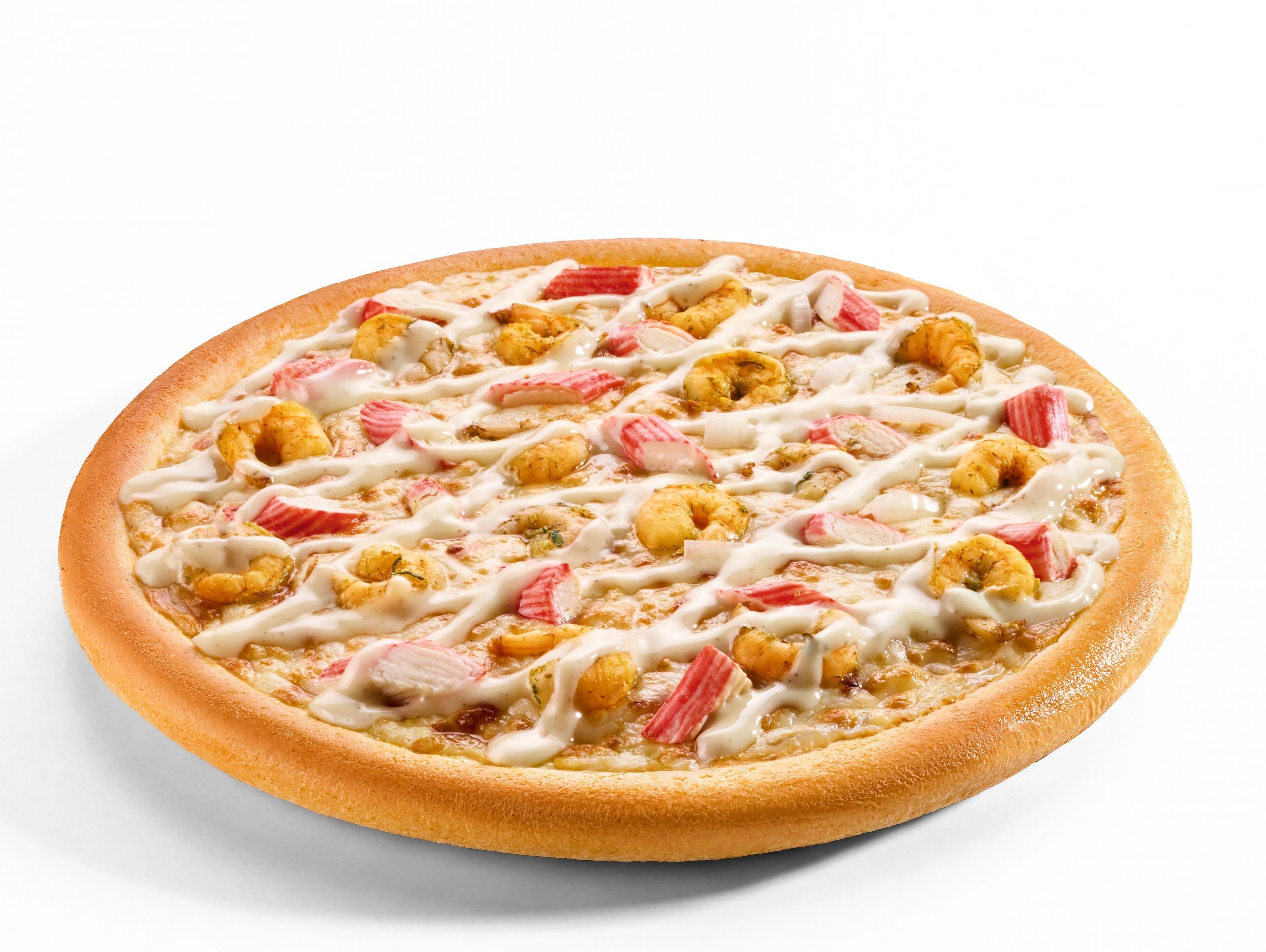 Seafood Ranch Pizza Medium