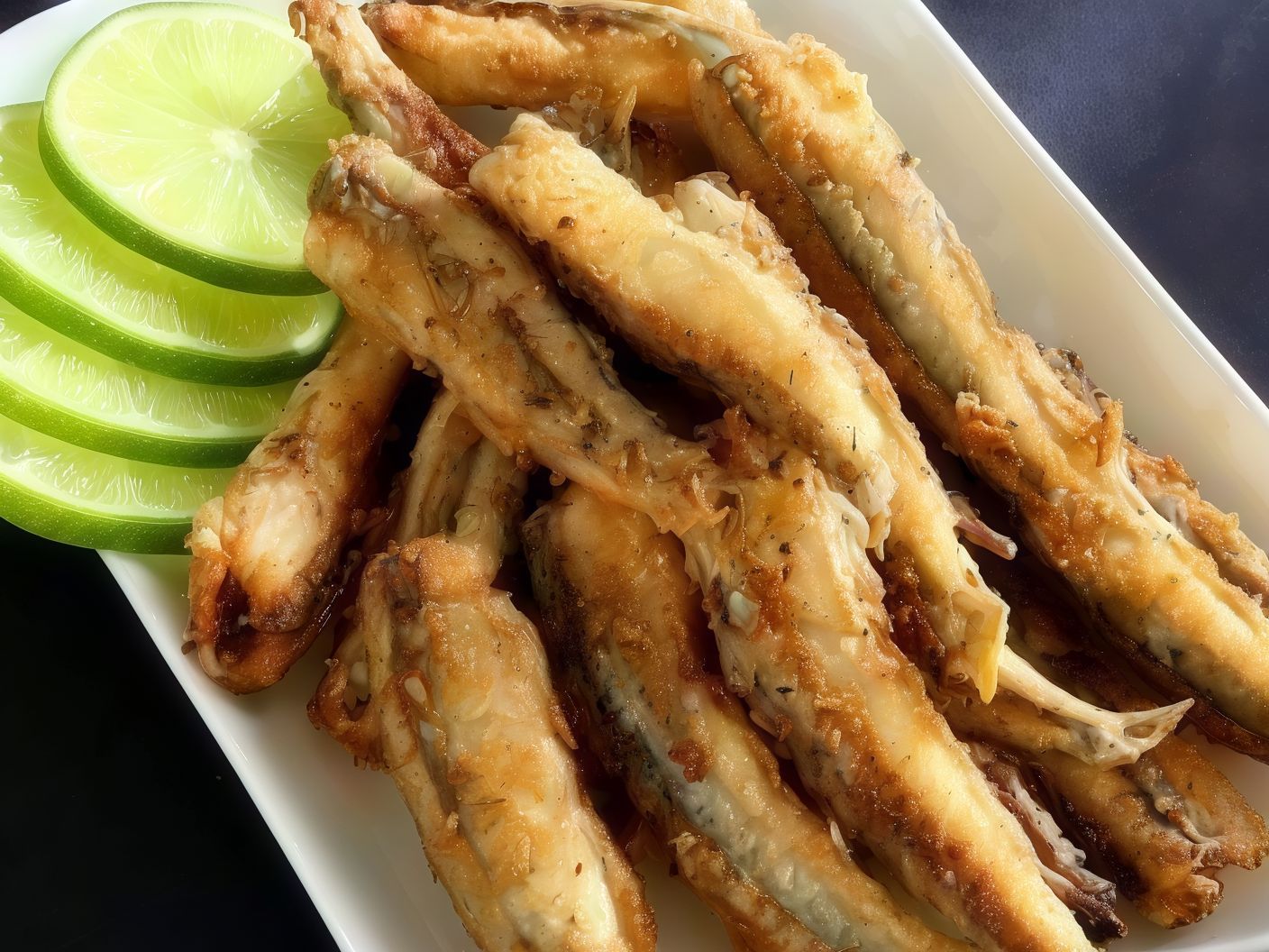 Fried Macaroni Fish