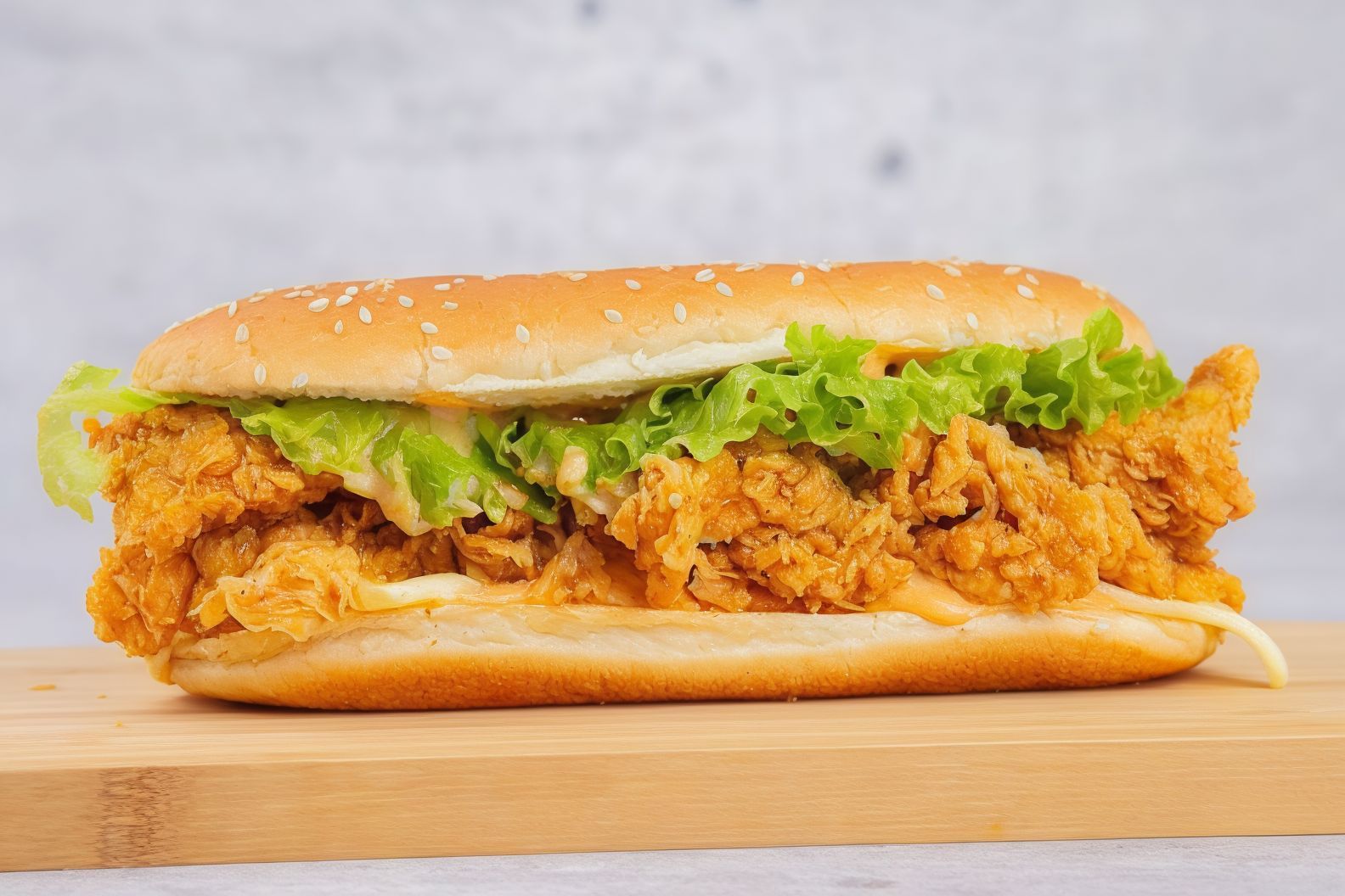 Zain zinger chicken wich