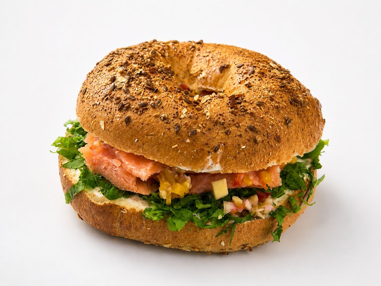 Smoked Salmon Bagel