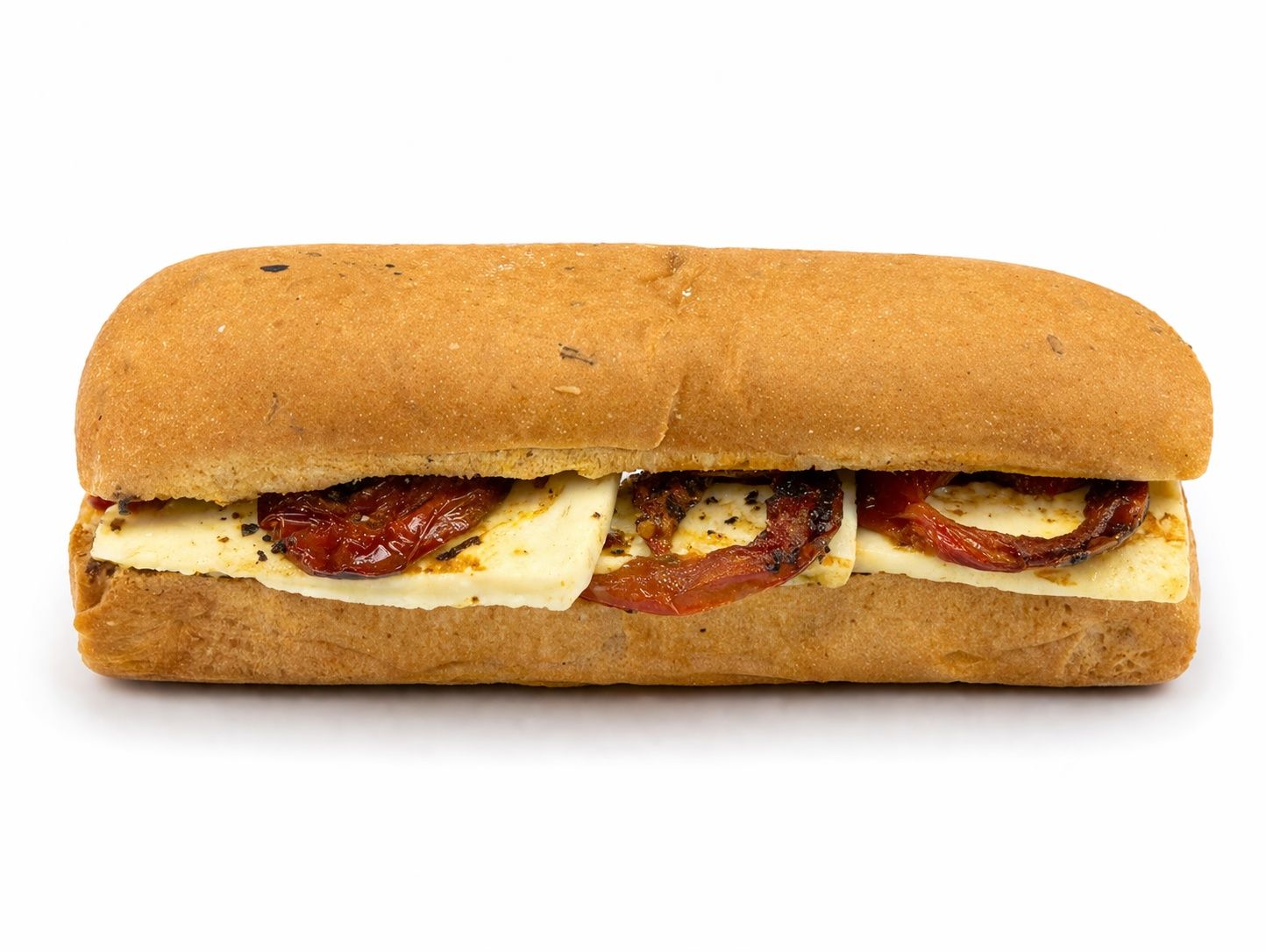 Focaccia Halloumi Sandwich