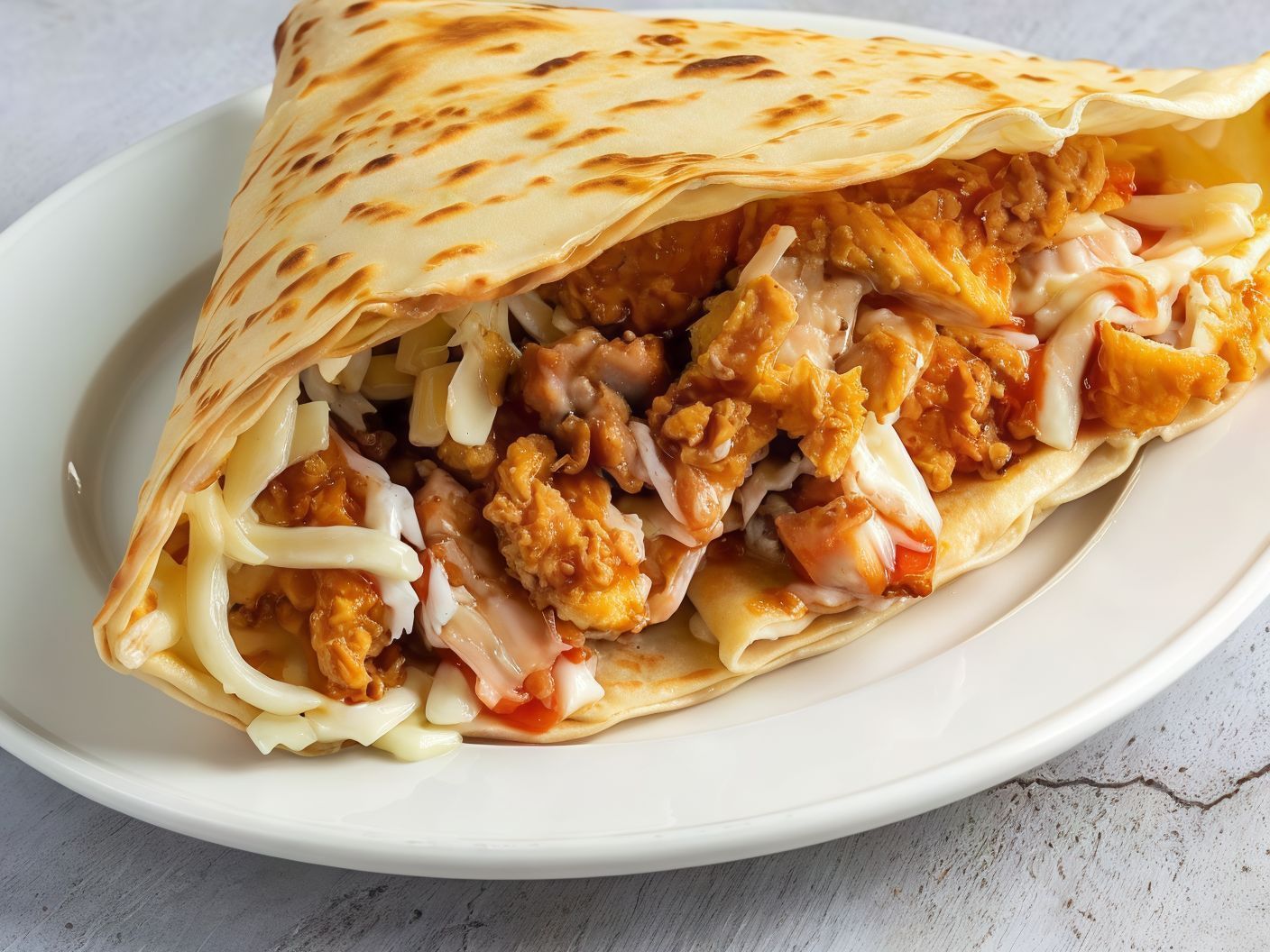 Chicken Ranch Crepe