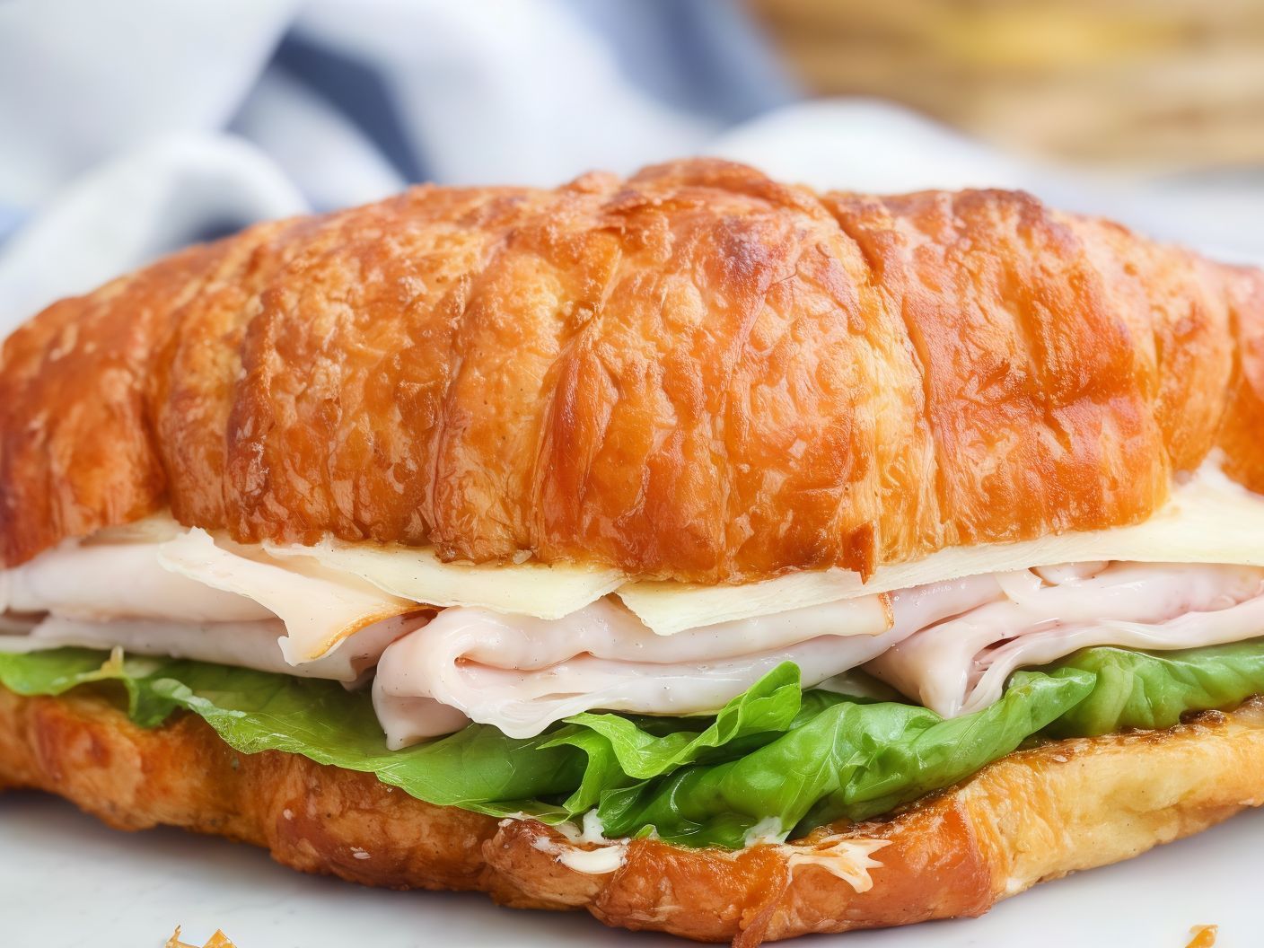 Smoked Turkey Croissant