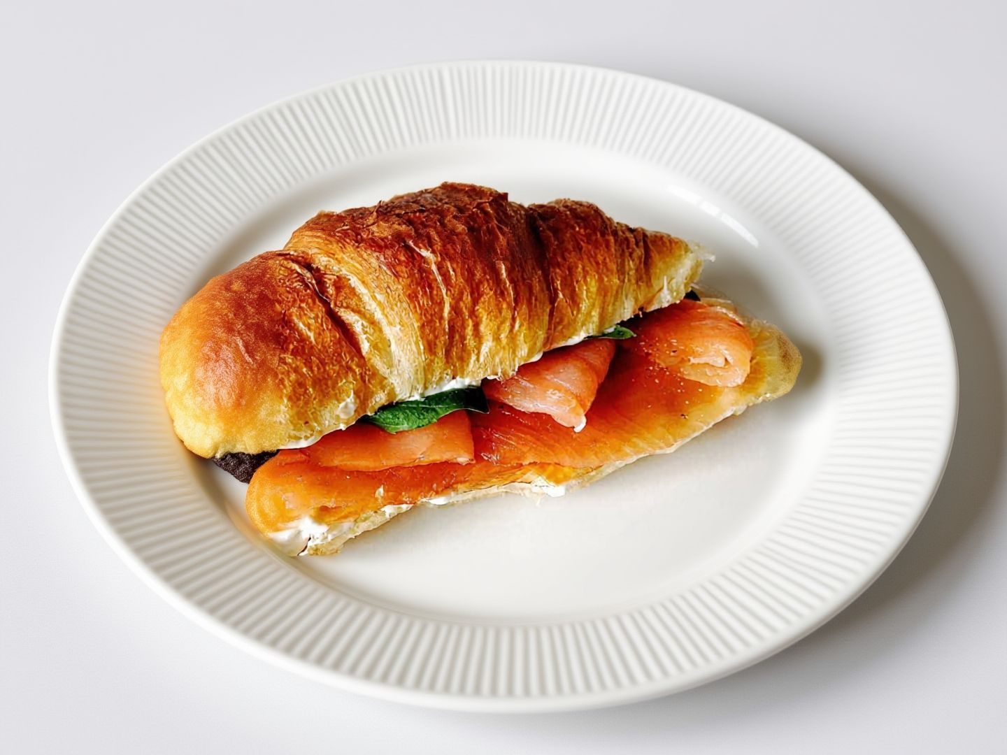 Smoked Salmon Croissant