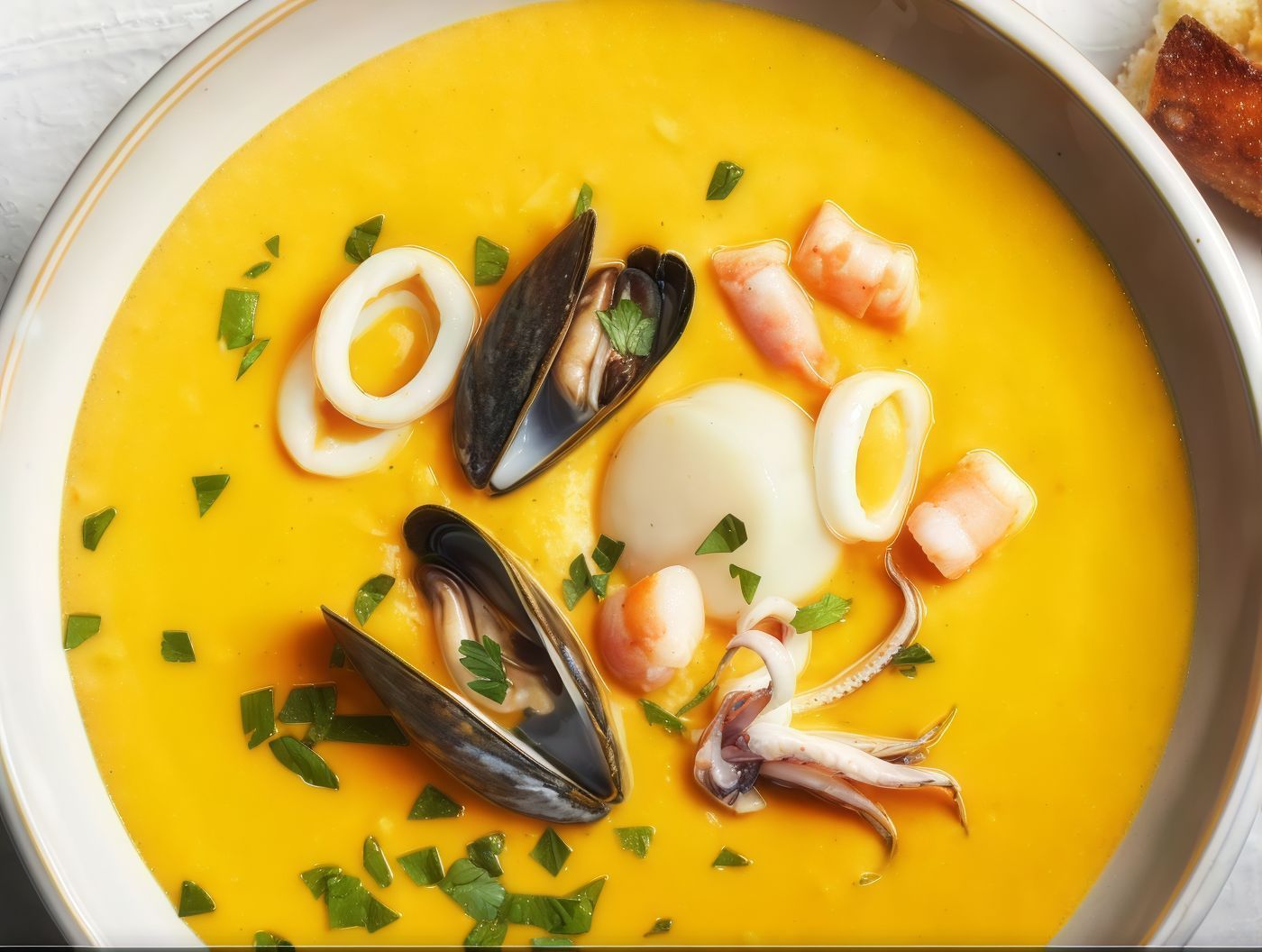 Seafood Bisque Soup