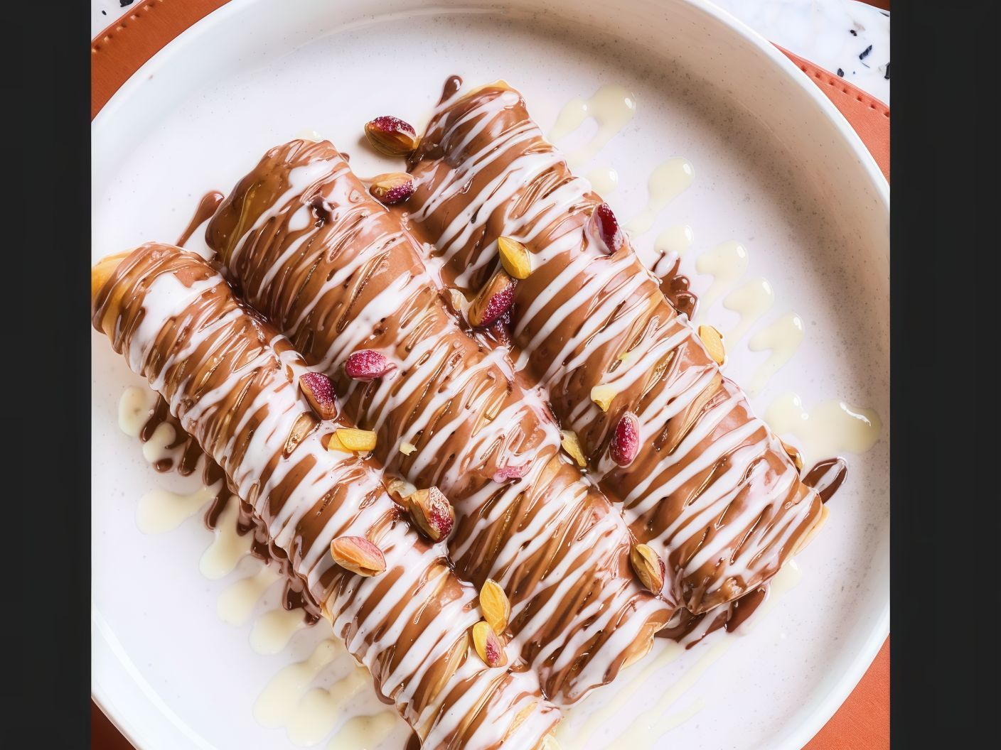 Stuffed Crepe Mix Berries