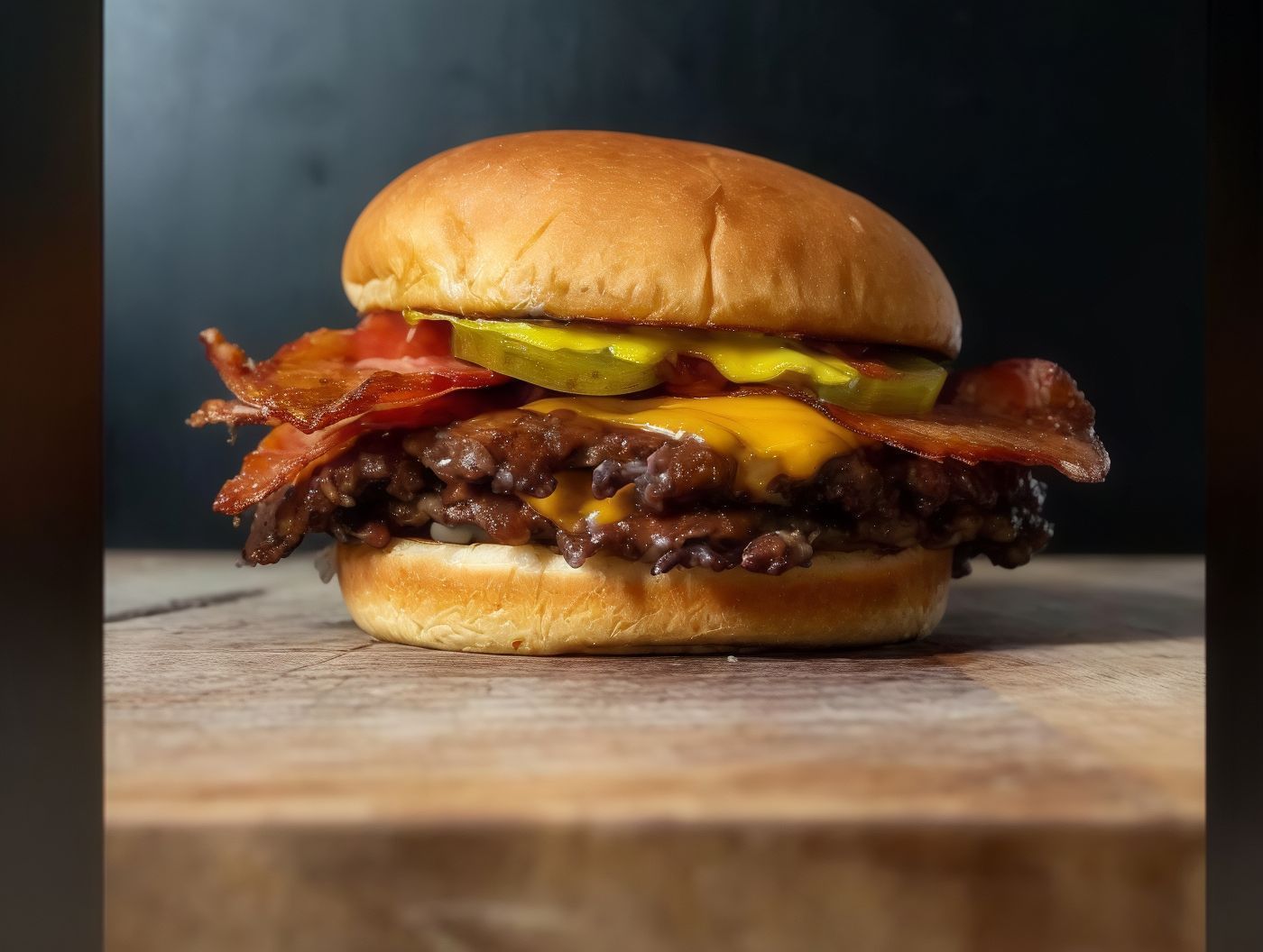 Smash Beef Bacon Double