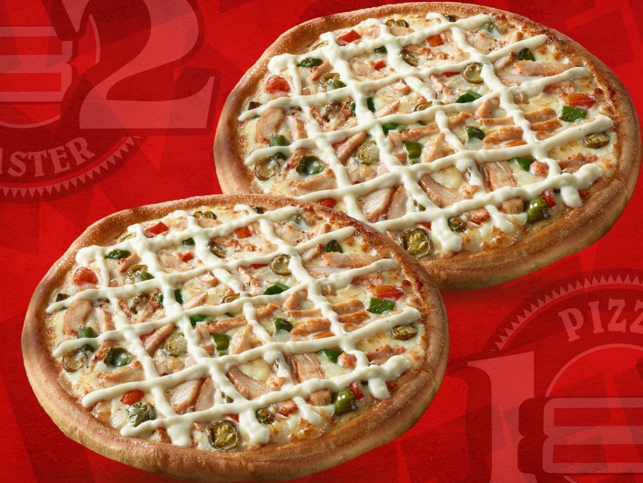 Ranch Chicken Pizza
