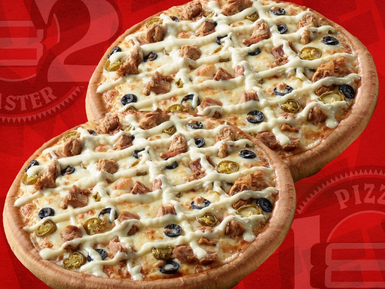 Tuna Ranch Pizza