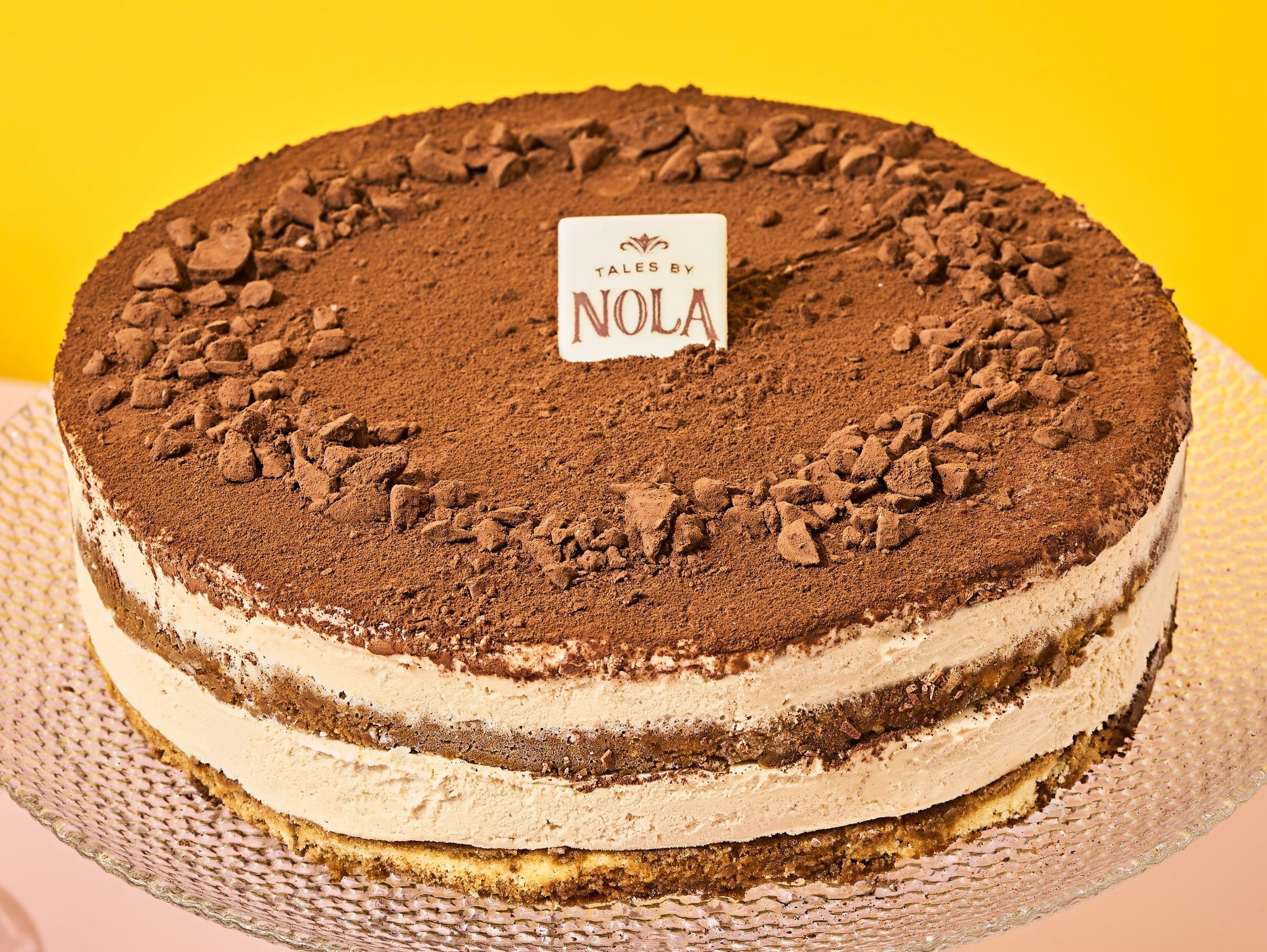 Tiramisu Gelato Cake