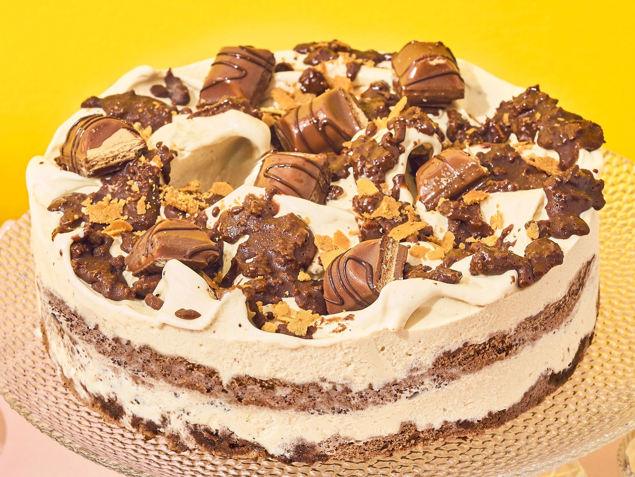 Kinder Gelato Cake