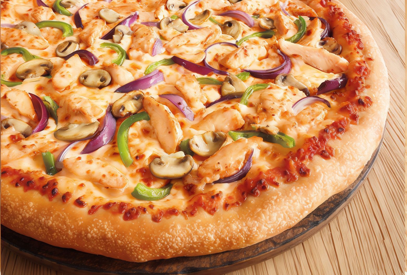 Chicken Super Supreme Pizza