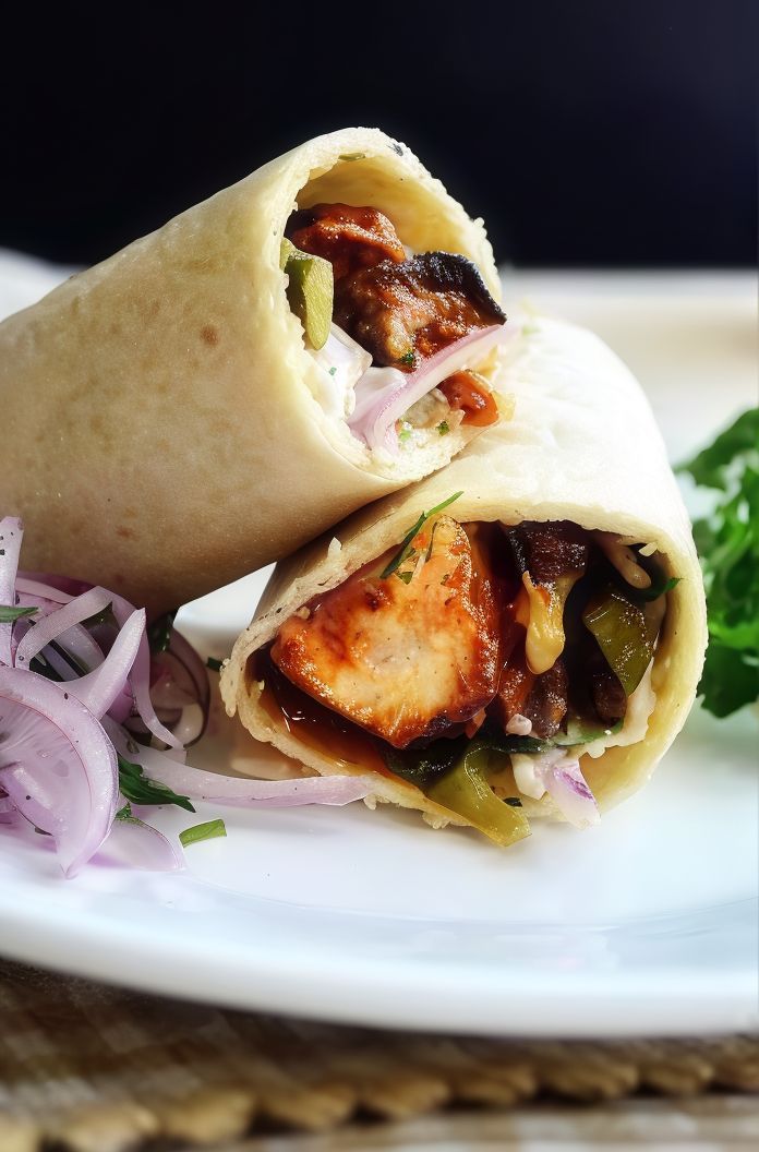 Syrian Shish Tawook Sandwich