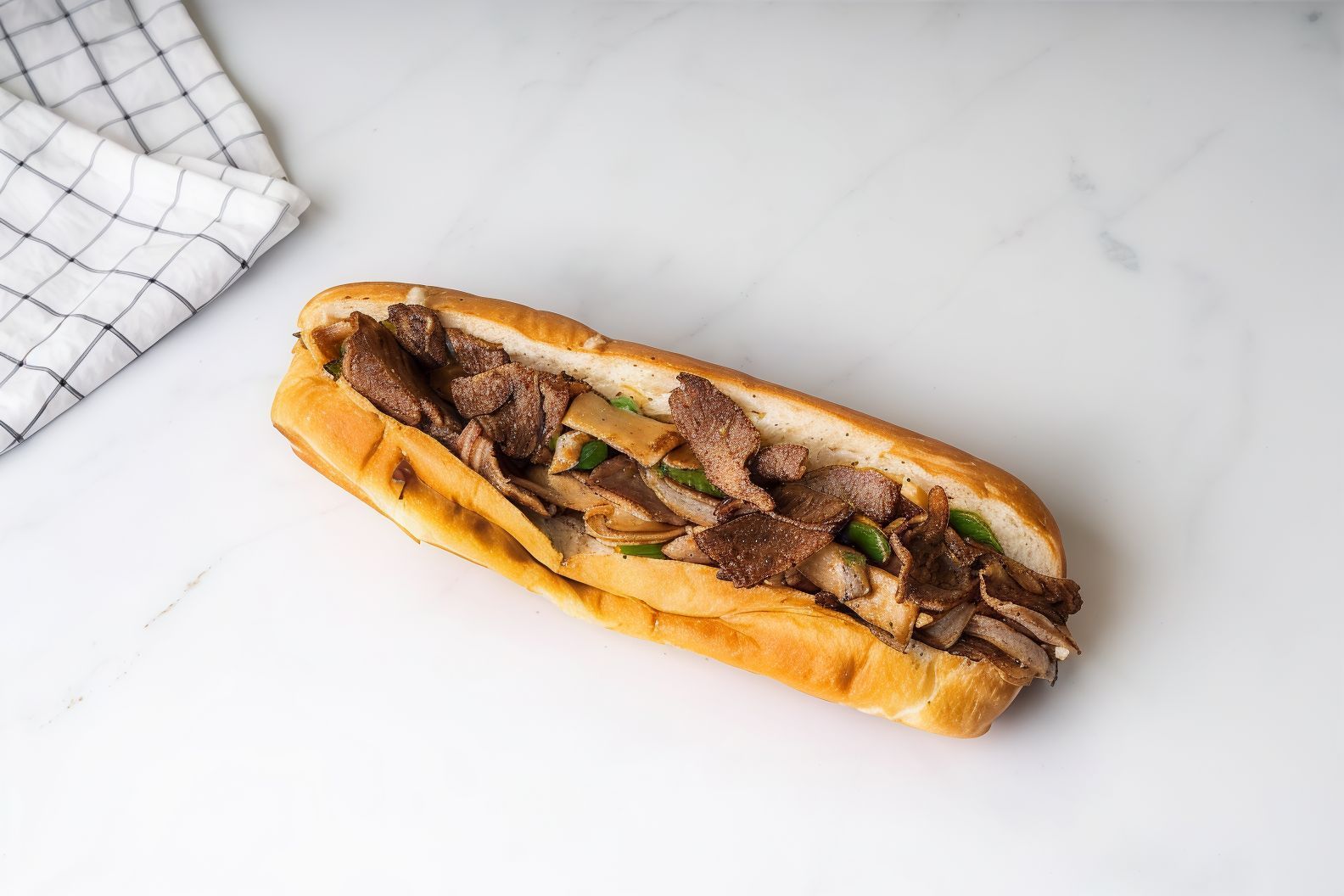 Large Mix Shawarma Sandwich (French Bread)