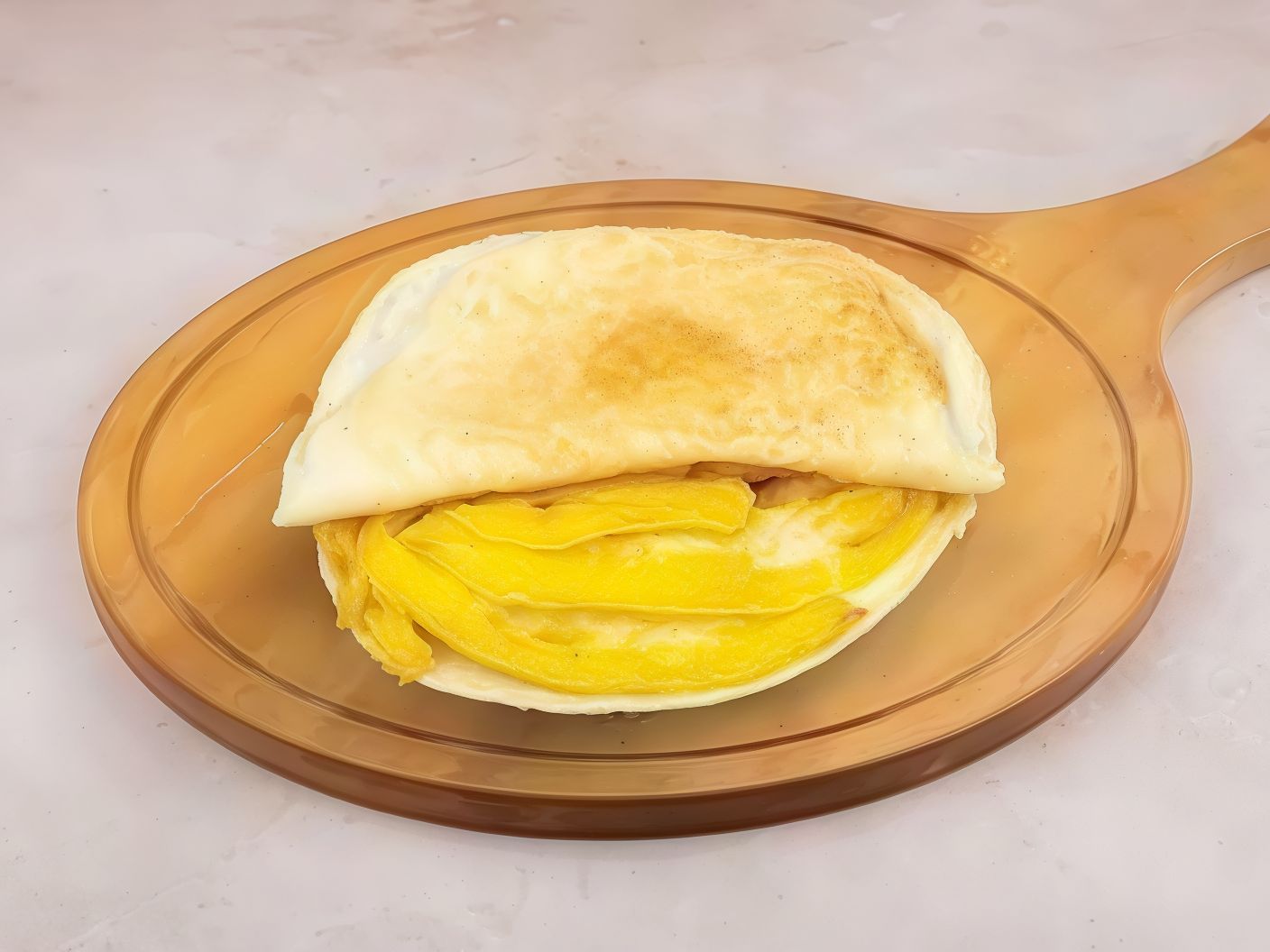 Potato Sandwich with Omelette Egg