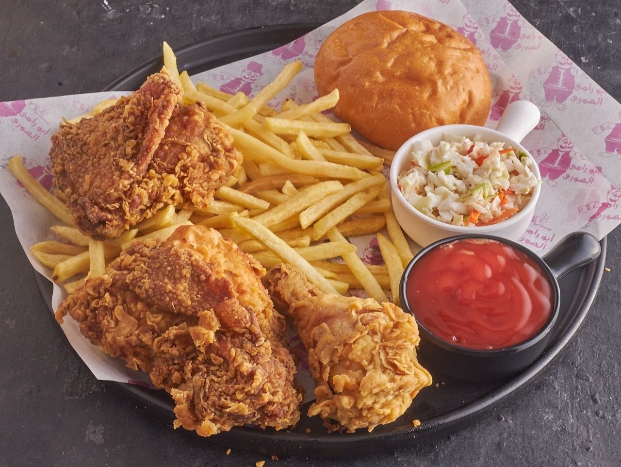 3 Pieces Fried Chicken Meal