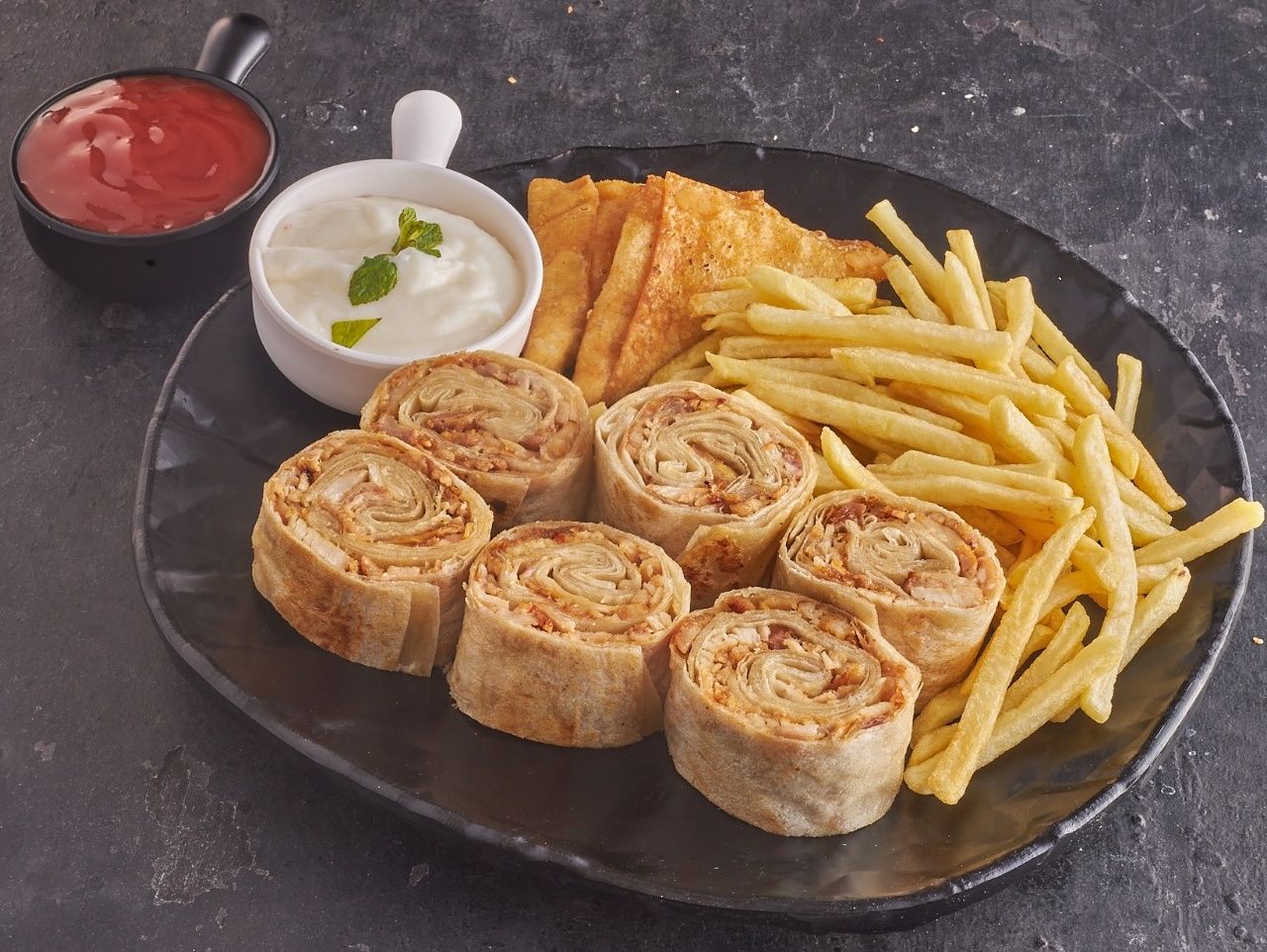 Arabian Chicken Shawerma Sandwich