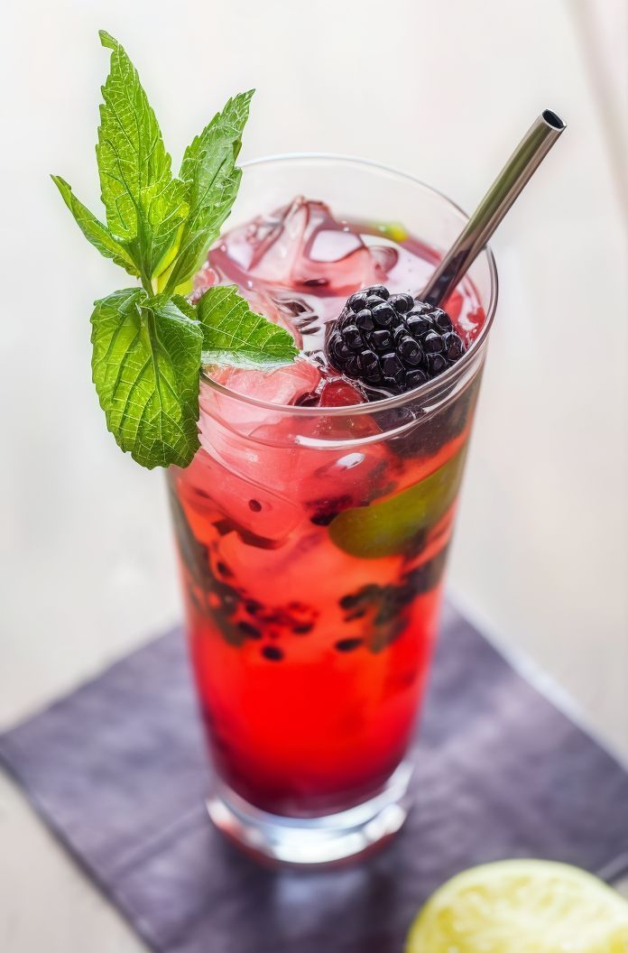 Red Berry Mojito