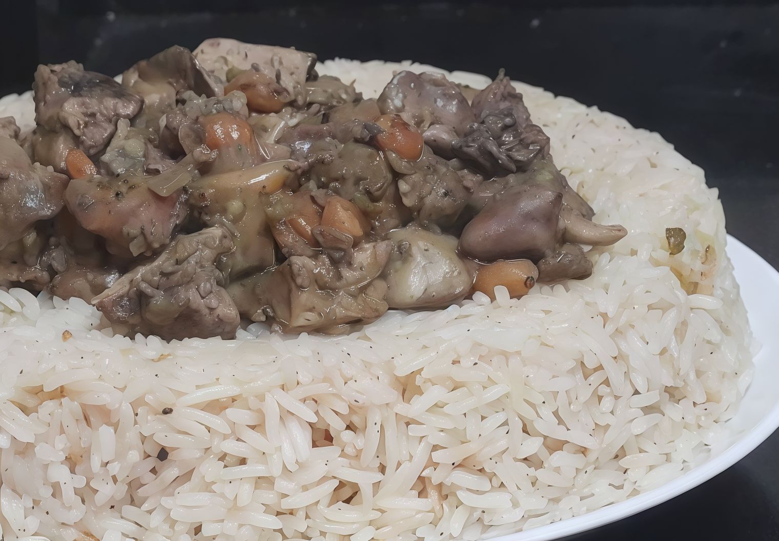 Chicken liver rice