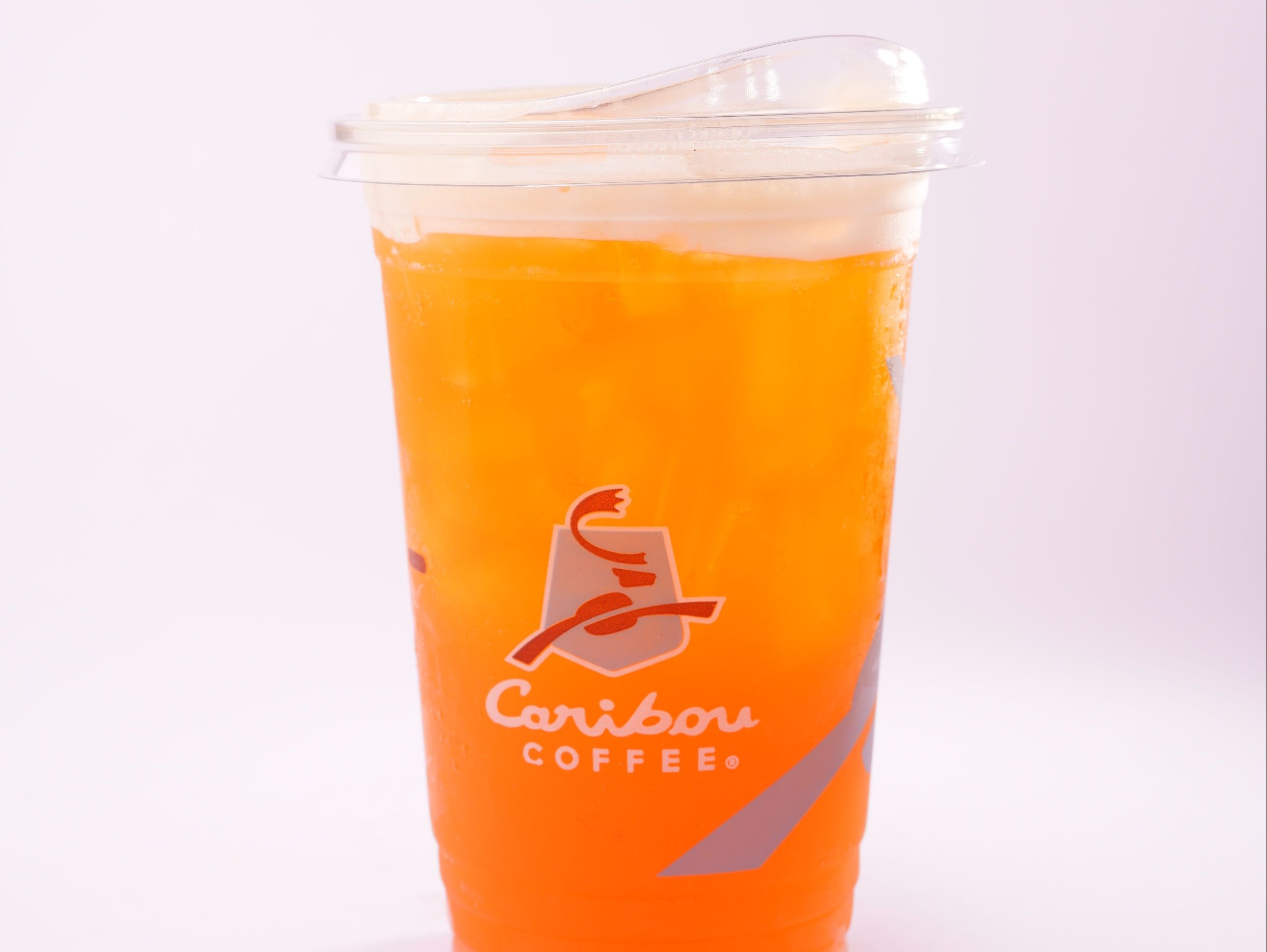 Green tea with coconut and mango
