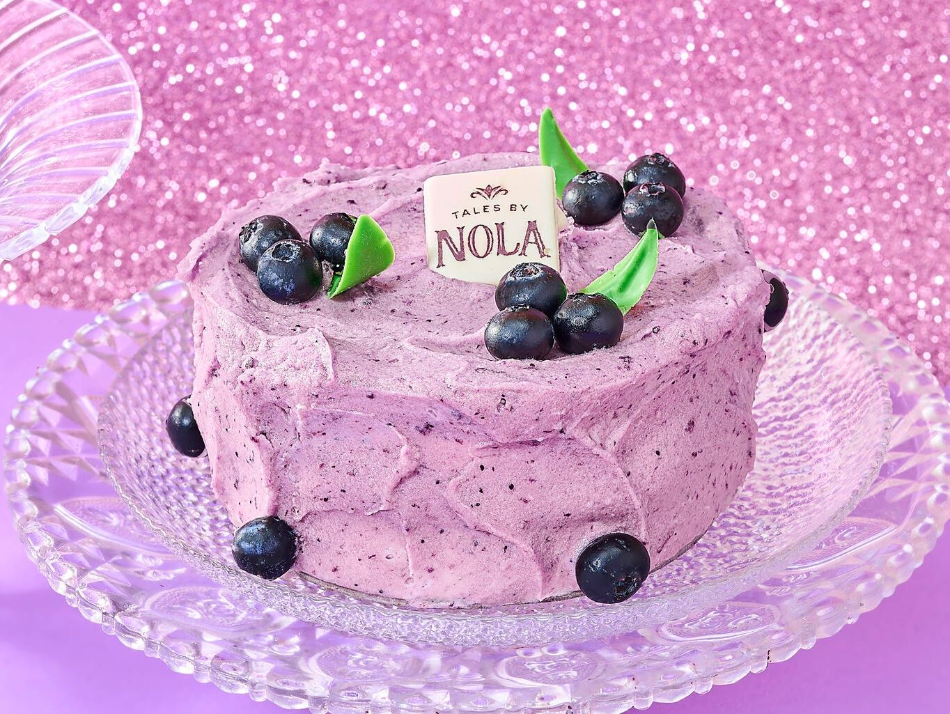 Blueberry Vanilla Small Cake